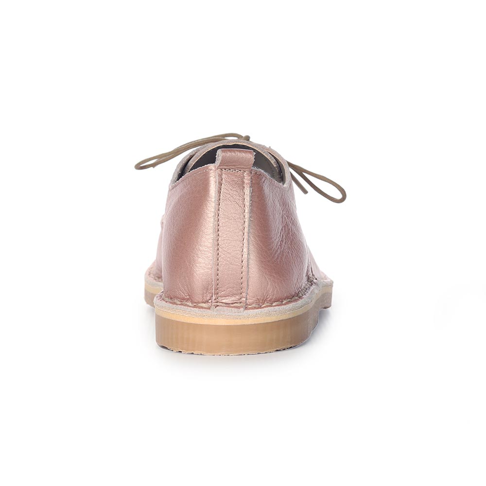 Ladies VELLIES | Rose Gold Chrome Tanned Leather