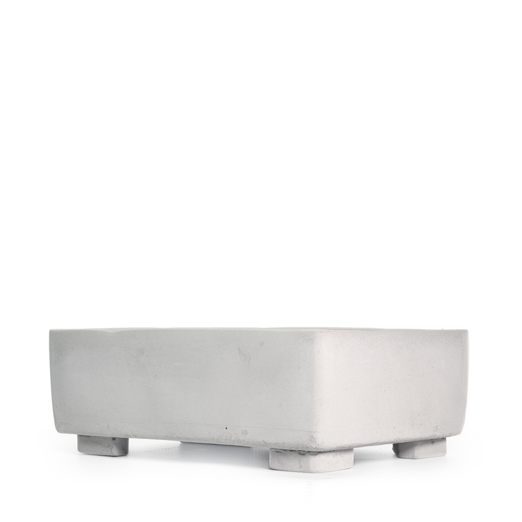 Rectangular Concrete Pot (30x22cm)