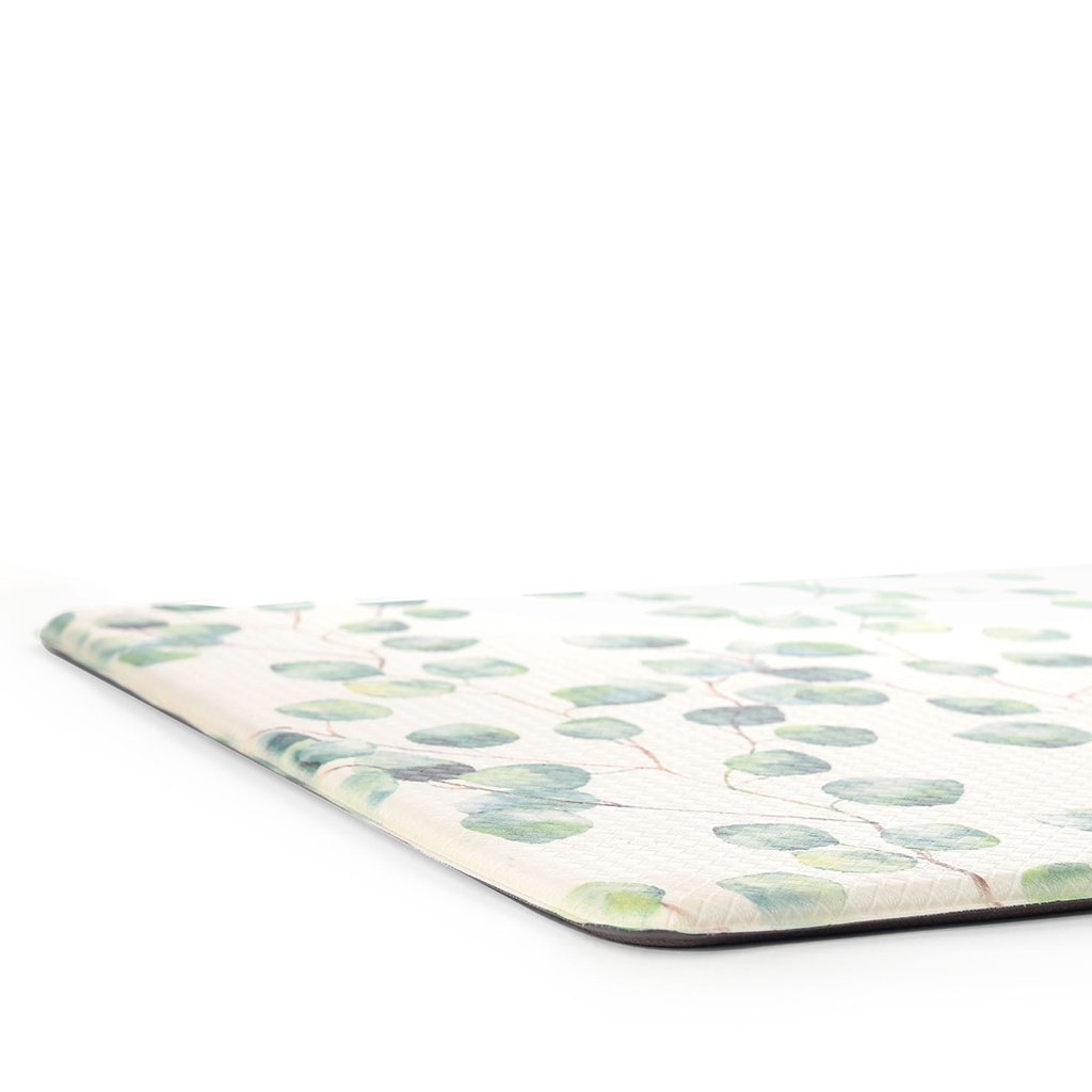 Eucalyptus Leaves Memory Foam Kitchen Mat (76x46cm)