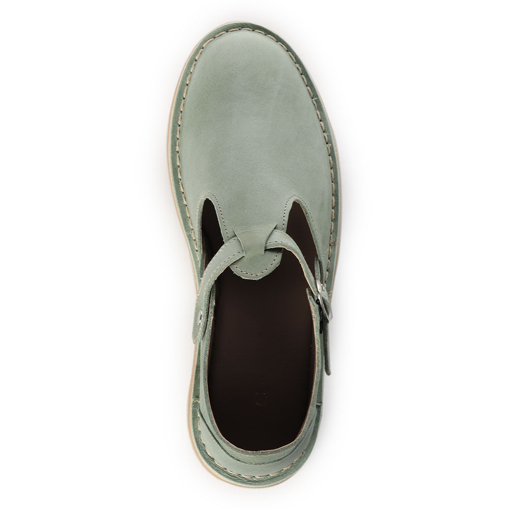 Llandudno Ladies Sandals | MINT GREEN Chrome Tanned Leather