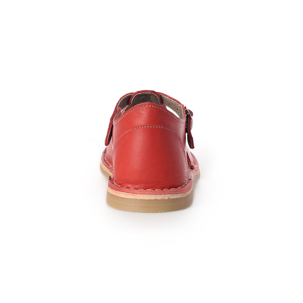 Llandudno Ladies Sandals | RED Chrome Tanned Leather