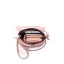 Compact Sling Bag | Pink Leather