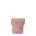 Compact Sling Bag | Pink Leather