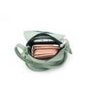 Compact Sling Bag | Mint Green Leather