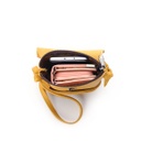 Compact Sling Bag | Mustard Yellow Leather
