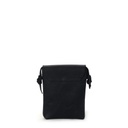 Compact Sling Bag | Black Leather