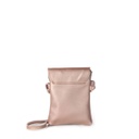 Compact Sling Bag | Rose Gold Leather