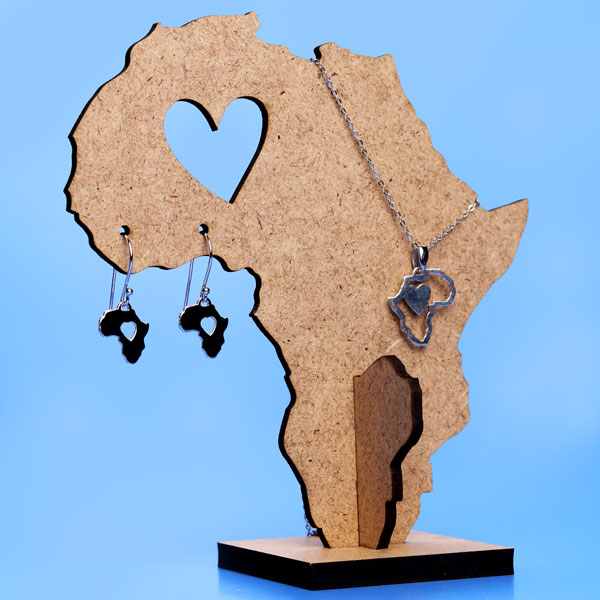 Africa Jewelry Stand