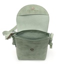 Simple Elegance (small) Sling Bag | mint green leather inside