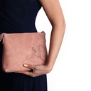 Lily Essence (medium) Sling Bag | rose pink leather