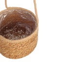 Hanging Woven Plant Basket 15/18/20cm | Natural White