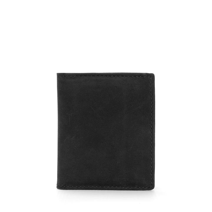 Men’s Card Holder | Black Leather