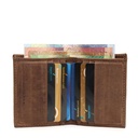 Men’s Bifold Card Wallet | Walnut Brown Leather