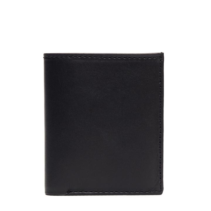 Men’s Bifold Card Wallet | Black Leather
