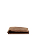 Personalised Men’s Bifold Card Wallet | Walnut Brown Leather