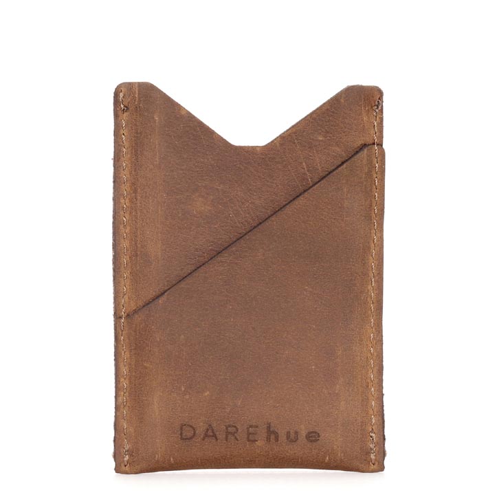 Men’s Card Holder | Walnut Brown Leather