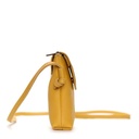 Simple Elegance (small) Sling Bag | mustard yellow leather