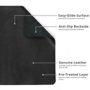 Genuine Leather Desk Mat - 70x30cm or 90x40cm