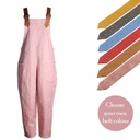 Lino Jumpsuit - Long - Flamingo