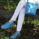 Matching Blue | Vellies & sling bag combo