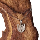 Leopard Necklace - Sterling Silver