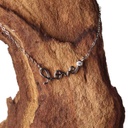 Love Stone Necklace - Sterling Silver