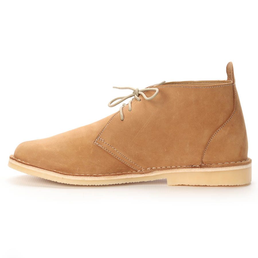 Mens VELLIES Boot | Tan Nubuck Leather | Sproose