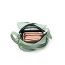 VELLIES & Compact Sling Bag | Mint Green Leather