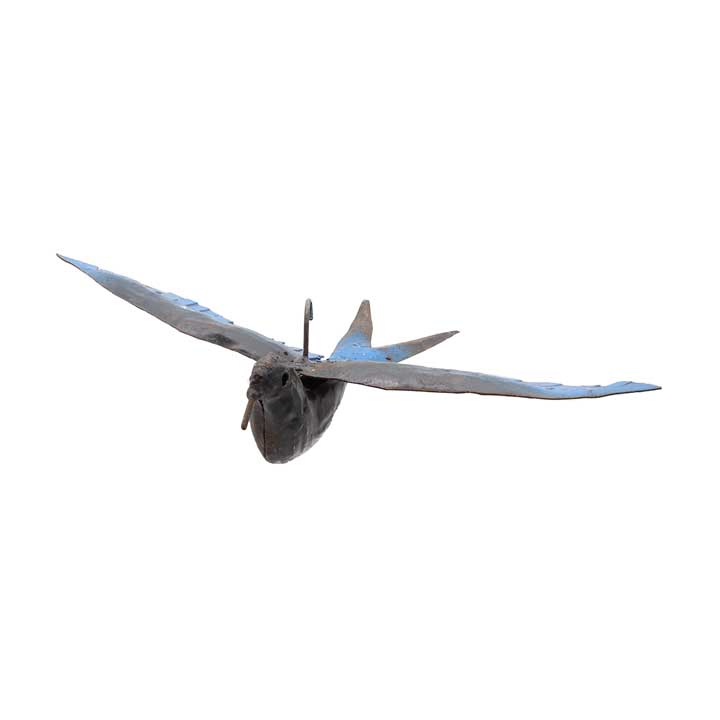 Metal Flying Mountain Bluebird (10cm)