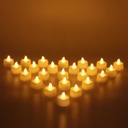 Flameless small LED Tea Light Candle - set of 24