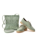 VELLIES &amp; Simple Sling Bag | Mint Green Leather