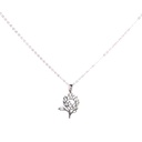 Protea Pendant Necklace - Sterling Silver