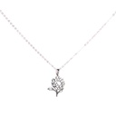 Protea Pendant Necklace - Sterling Silver