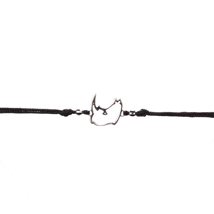 Rhino Bracelet - Sterling Silver