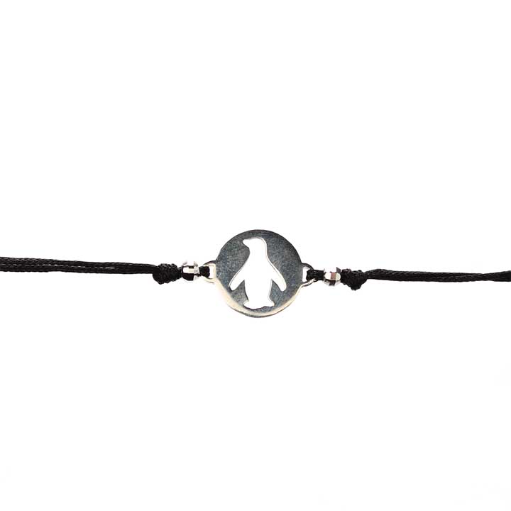 Penguin Bracelet - Sterling Silver