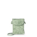 Compact Sling Bag | Mint Green Leather