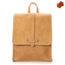 Ladies Backpack - Tan Leather