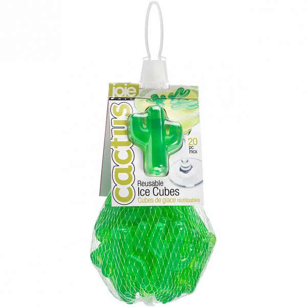 Reusable Cactus Ice Cubes - Pack of 20