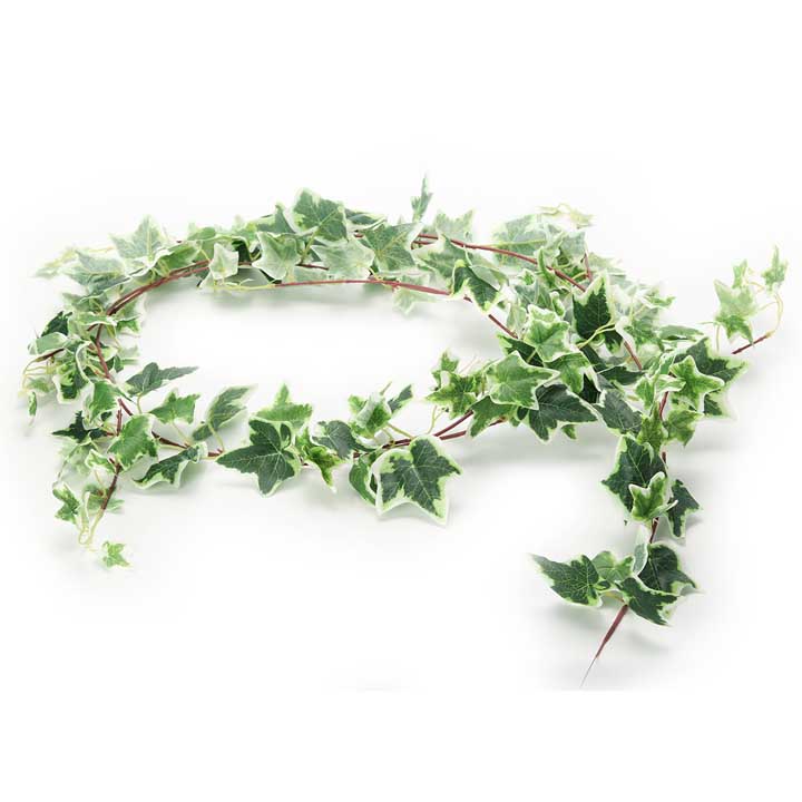 Artificial Hanging Variegated English Ivy Vine Plant