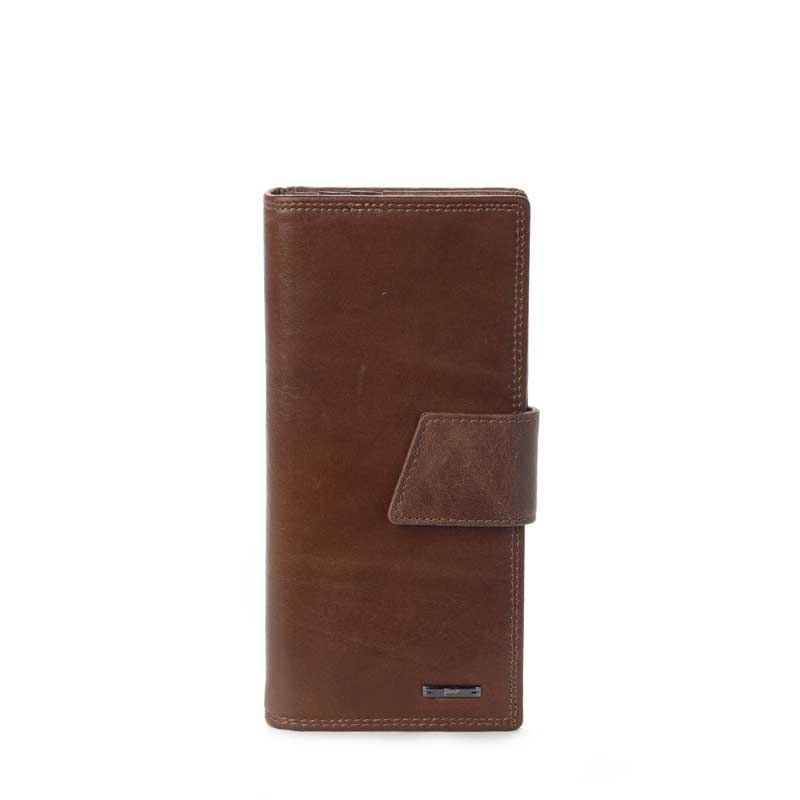 Ladies Genuine Leather Wallet - Brown