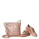 VELLIES & Simple Sling Bag | Rose Gold Leather