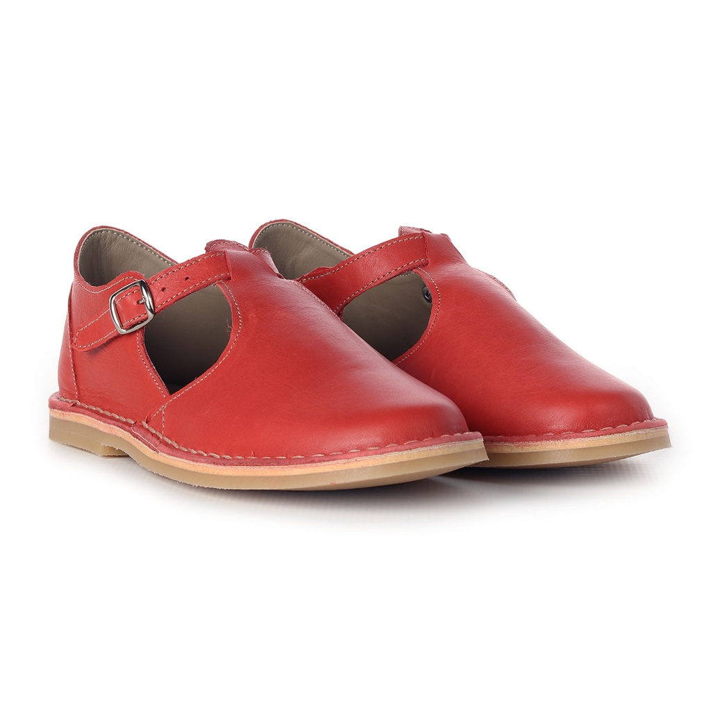 Llandudno Ladies Vellies | RED Chrome Tanned Leather
