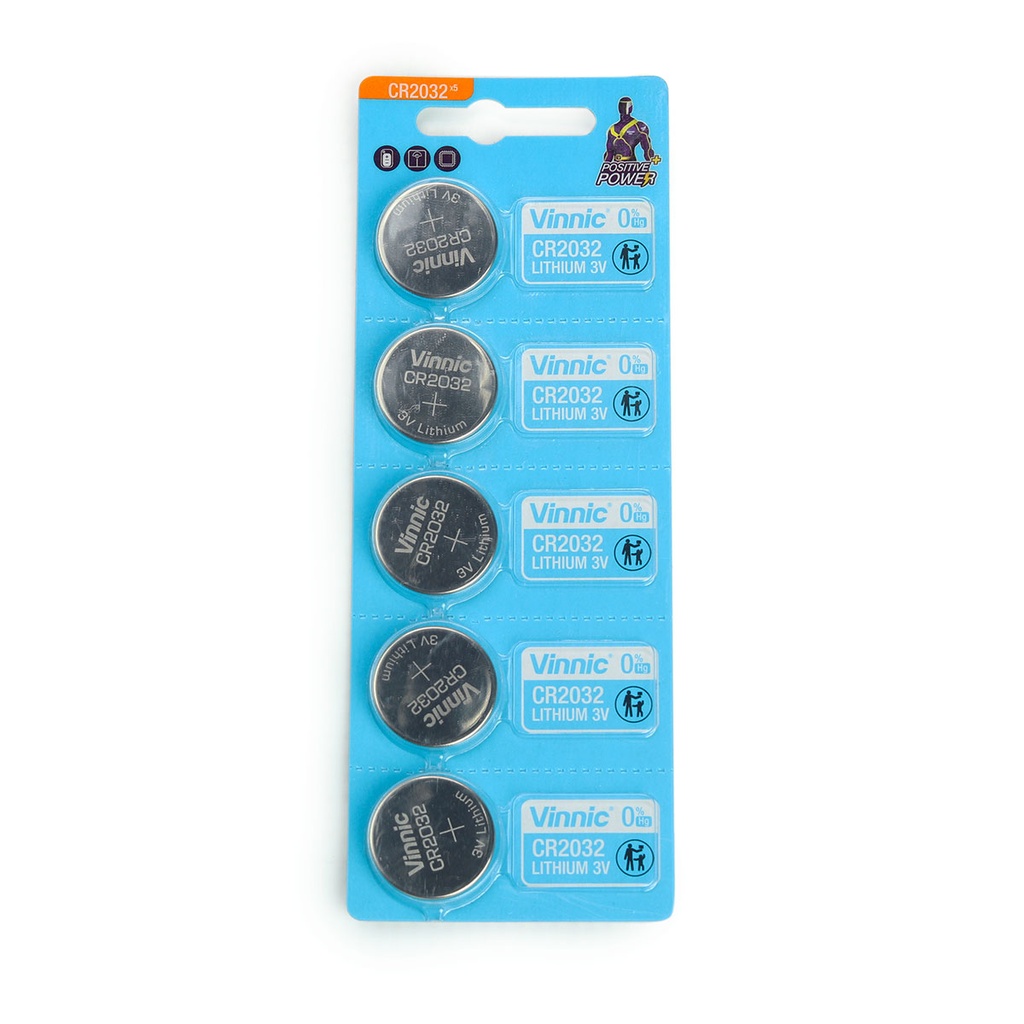 CR2032 Batteries (pack of 5)