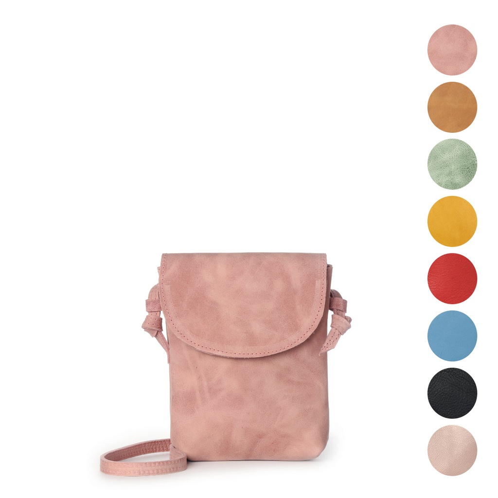 Compact Sling Bag | Leather