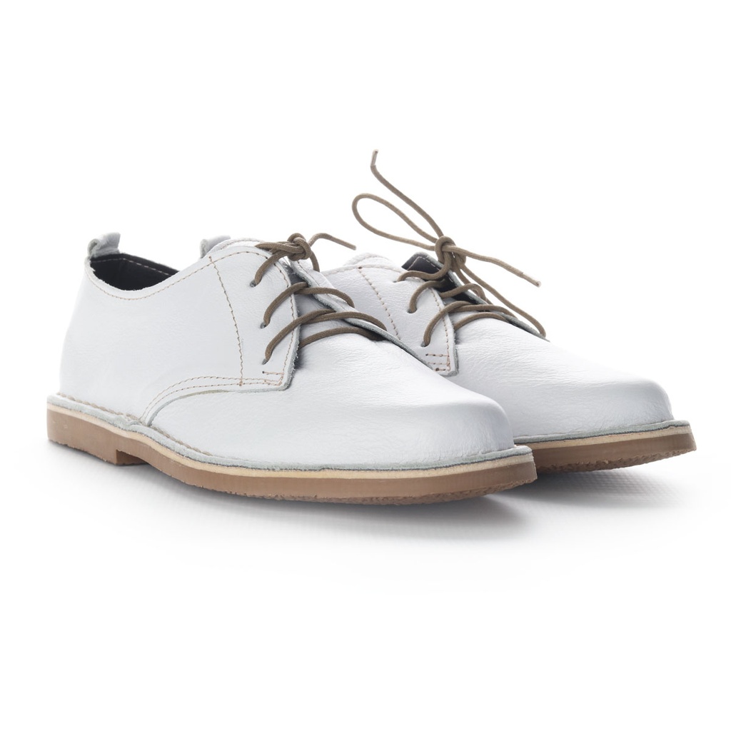 Ladies Vellies | white leather