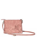 Lily Essence (medium) Sling-Clutch Bag | rose pink leather