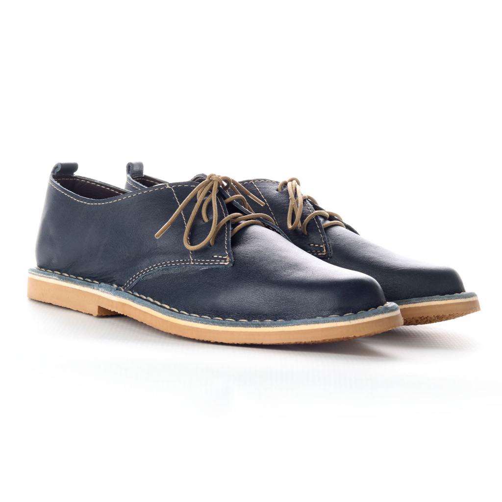 Ladies Vellies | Navy Blue leather