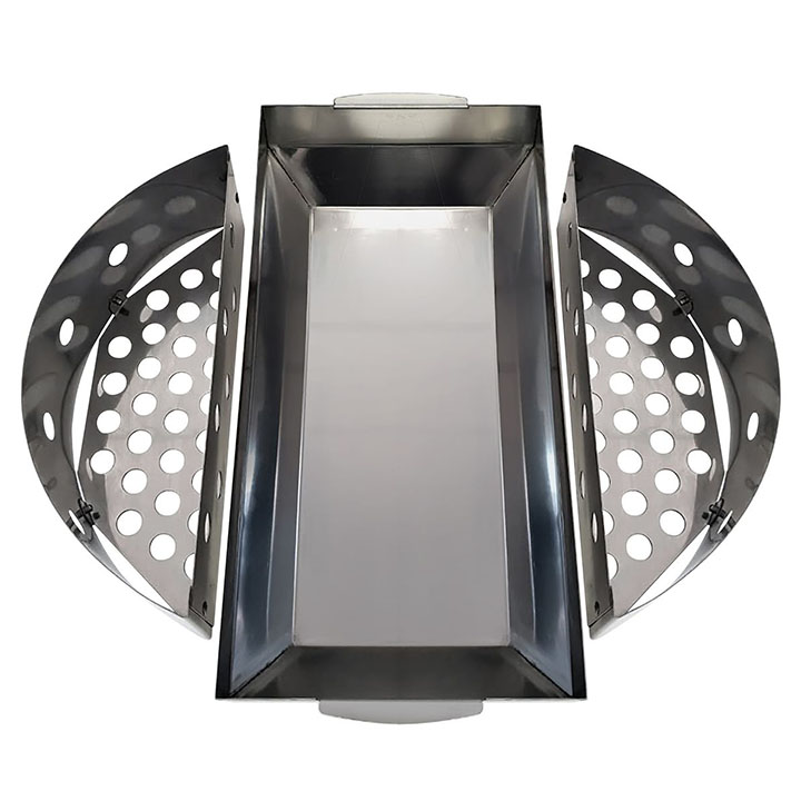 Drip Tray and Coal Baskets for Kettle Braai