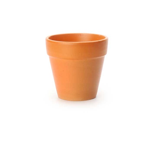 [pot-terracotta--clay-9.5] Terracotta Pot - 9.5 cm