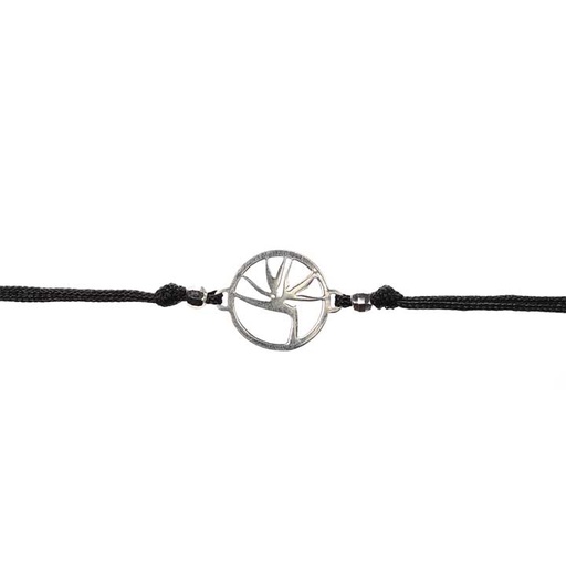 [jew-bra-des-ster-sil] Strelitzia Bracelet - Sterling Silver